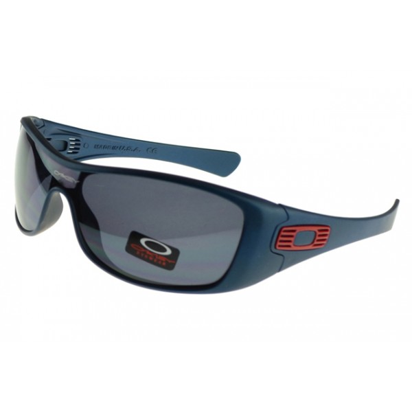 Oakley Antix Sunglasses Blue Frame Gray Lens Outlet Store Online