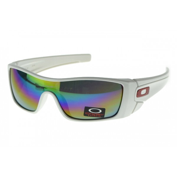 Oakley Batwolf Sunglasses White Frame Colored Lens Cool Style