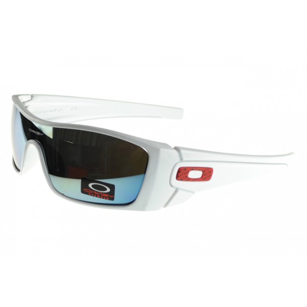 Oakley Batwolf Sunglasses White Frame Colored Lens Beautiful