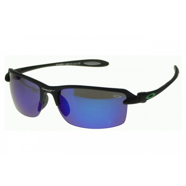 Oakley Commit Sunglasses Blue Frame Purple Lens Ladies White