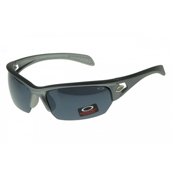 Oakley Flak Jacket Sunglasses Black Frame Gray Lens Online Shop
