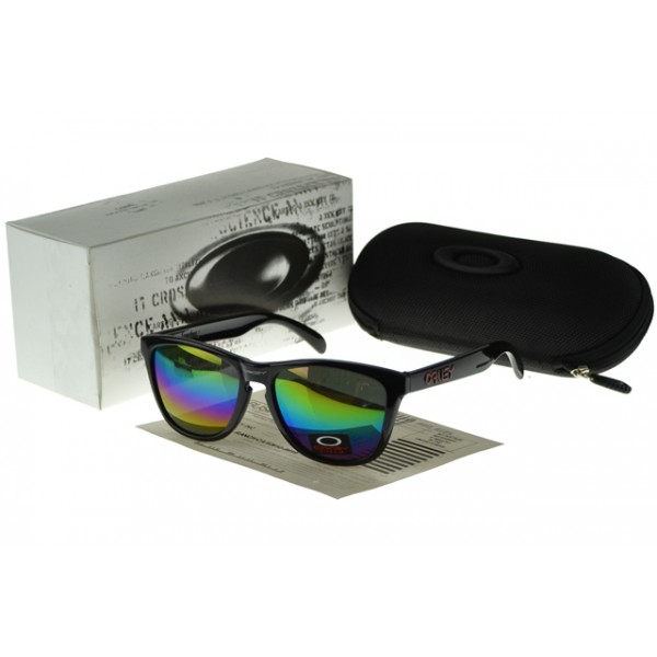 Oakley Frogskin Sunglasses black Frame multicolor Lens Best Cheap
