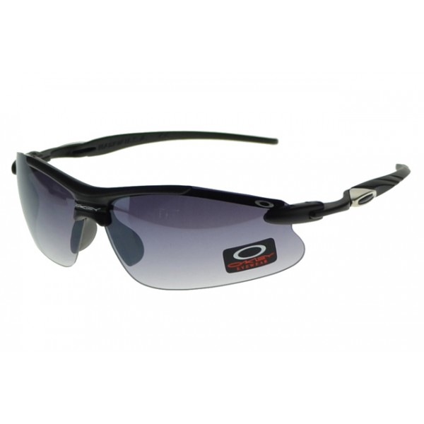 Oakley Half Jacket Sunglasses Black Frame Purple Lens