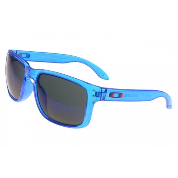 Oakley Holbrook Sunglasses Blue Frame Black Lens