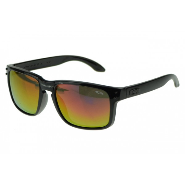 Oakley Holbrook Sunglasses Black Frame Yellow Lens Latest Fashion-Trends