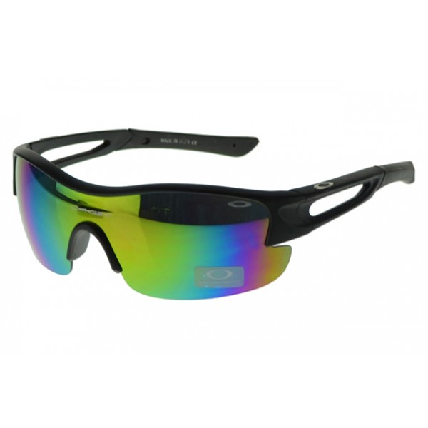 Oakley Jawbone Sunglasses Black Frame Irised Lens Affordable Price