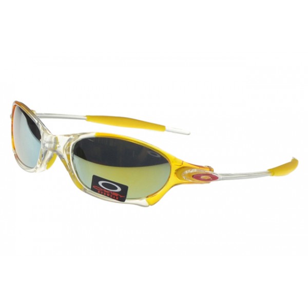 Oakley Juliet Sunglasses Yellow Frame Silver Lens