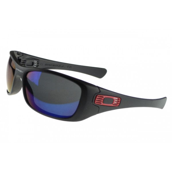 Oakley Antix Sunglasses black Frame blue Lens Hot Sale