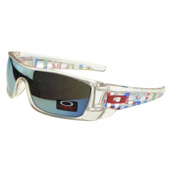 Oakley Batwolf Sunglasses white Frame blue Lens Poland