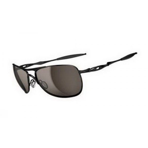 Oakley Crosshair Polished Black Warm Grey Sunglasses