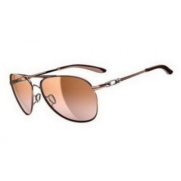 Oakley Daisy Chain Women Rose Gold VR50 Brown Gradient Sunglasses