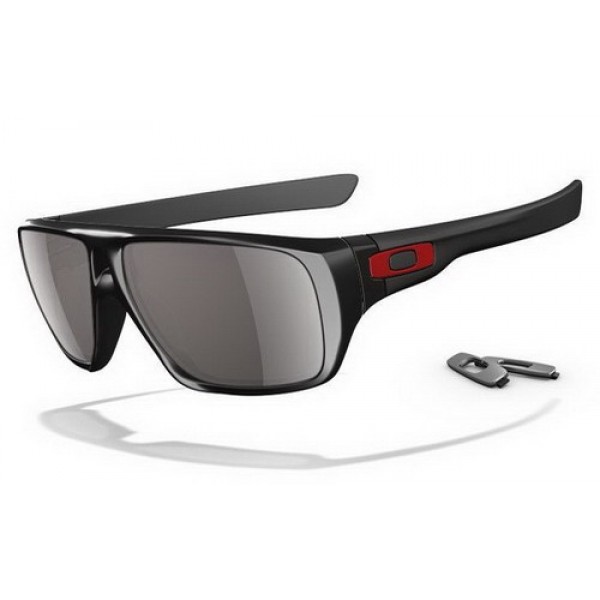 Oakley Dispatch Polished Black Warm Grey Sunglasses 
