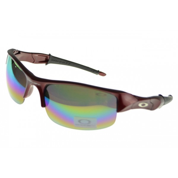 Oakley Flak Jacket Sunglasses brown Frame multicolor Lens The Collection
