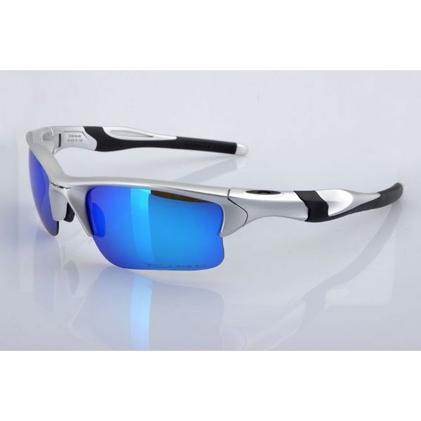 Oakley Half Jacket 2.0 XL Oval Silver Ice Iridium Sunglasses