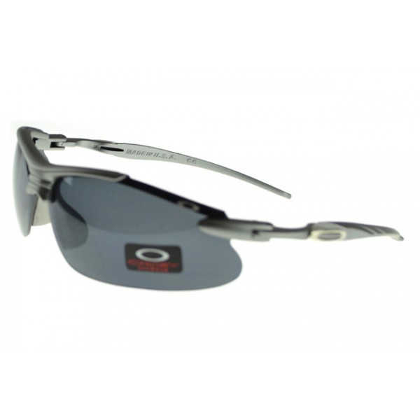 Oakley Half Jacket Sunglasses grey Framne blue Lens Discount US