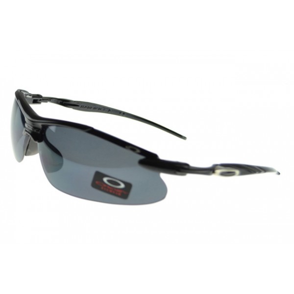 Oakley Half Jacket Sunglasses black Framne blue Lens Fashion