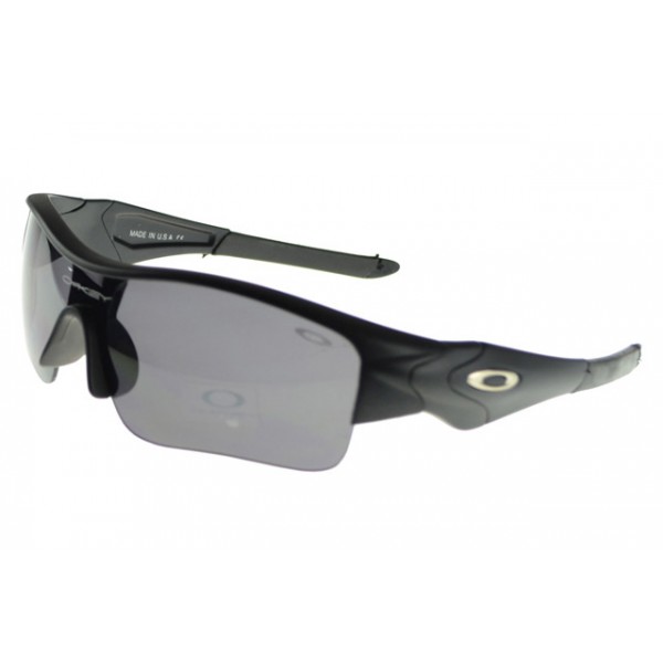 Oakley Half Straight Jaquetas Sunglasses black Frame grey Lens Enjoy Free Shipping