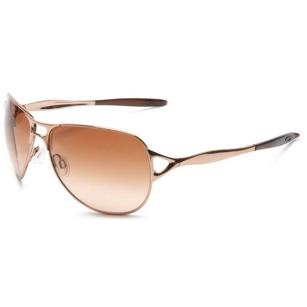 Oakley Hinder Rose Gold VR50 Brown Gradient Sunglasses