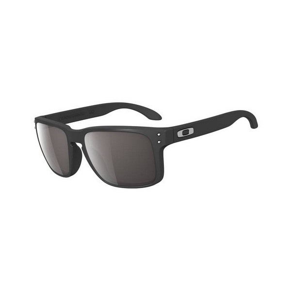 Oakley Holbrook Matte Black Warm Grey Sunglasses