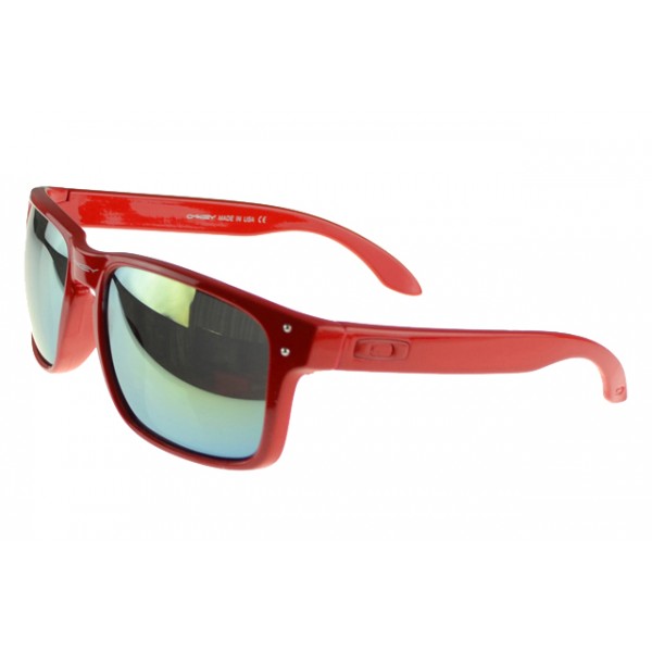 Oakley Holbrook Sunglasses red Frame blue Lens