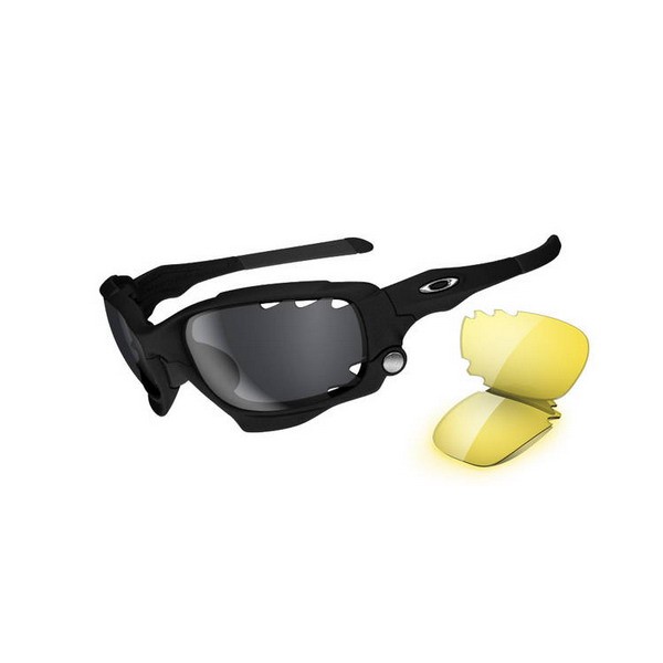 Oakley Jawbone Matte Black Black Iridium Vented Yellow Sunglasses