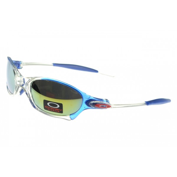 Oakley Juliet Sunglasses blue Frame yellow Lens Outlets US Original