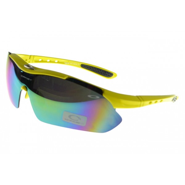 Oakley M Frame Sunglasses yellow Frame multicolor Lens Discount