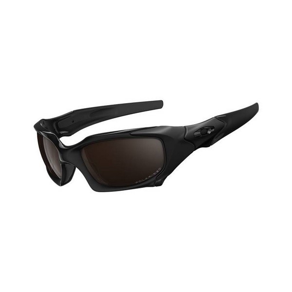 Oakley Pit Boss Polished Black Gunmetal VR28 Black Iridium Sunglasses