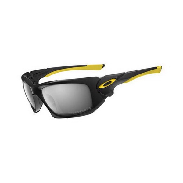 Oakley LiveStrong Scalpel Asian Fit Polished Black Black Iridium Sunglasses
