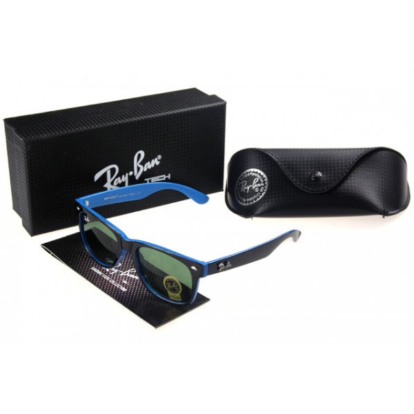 Ray Ban Cats Sunglasses Blue Black Frame Teal Lens