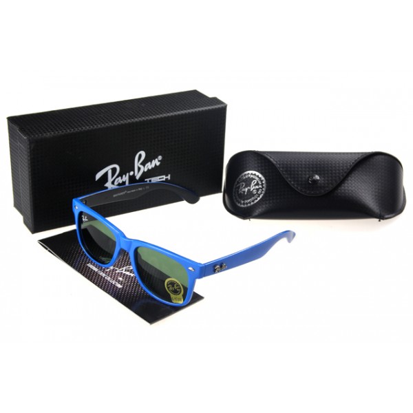 Ray Ban Cats Sunglasses Blue Frame Teal Lens