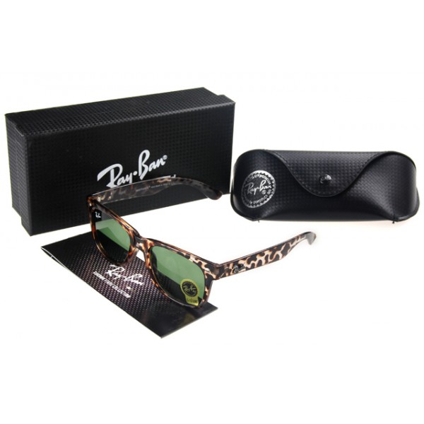 Ray Ban Cats Sunglasses Leopard Frame Teal Lens