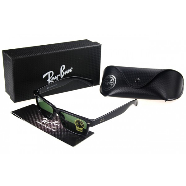 Ray Ban Clubmaster Sunglasses Black Frame Olivedrab Lens
